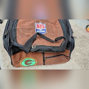 Brown Duffel Bag Packers Alumni Exclusive.